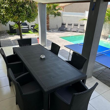 Villa Piscine De La Garrigue Florensac 외부 사진