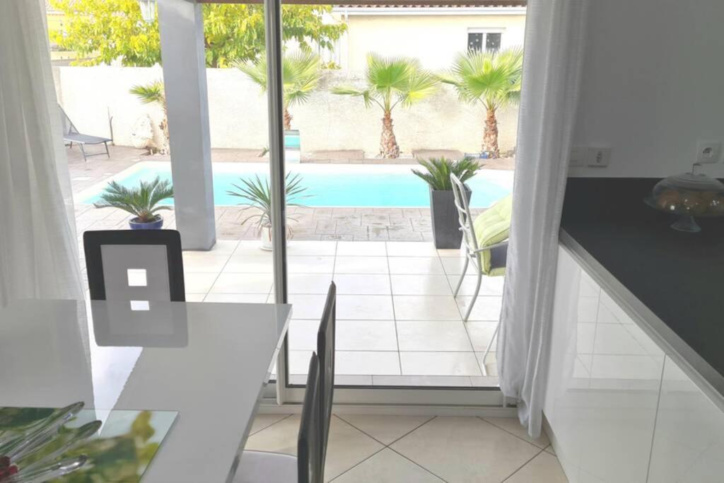 Villa Piscine De La Garrigue Florensac 외부 사진